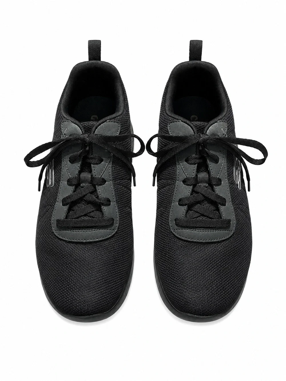 Skechers Dynamight 2.0 Sneakers 10.5M Black Memory Foam Walking Shoes